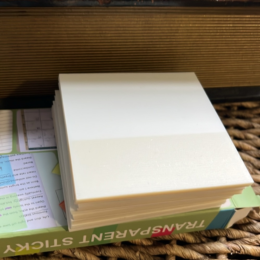 Transparent Sticky Notes - Picture 2 of 2